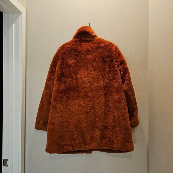 Sam Edelman Women's Faux-Fur Shearling Teddy Coat Size Large - Picture 7 of 10